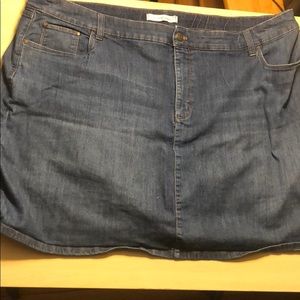 Denim skirt